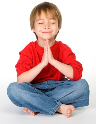 Child Meditating